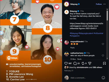 8 Days SG, 2026