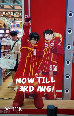 Miniso x One Piece Launch Singapore